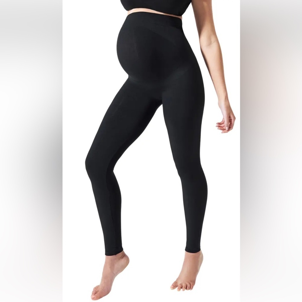 BLANQI Women's Maternity Black Leggings